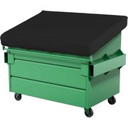 Covers & All Covers & All Dumpster-T-Black-04 18 oz Waterproof Dumpster Cover  Black - 72 x 40 x 15 in. Dumpster-T-Black-04